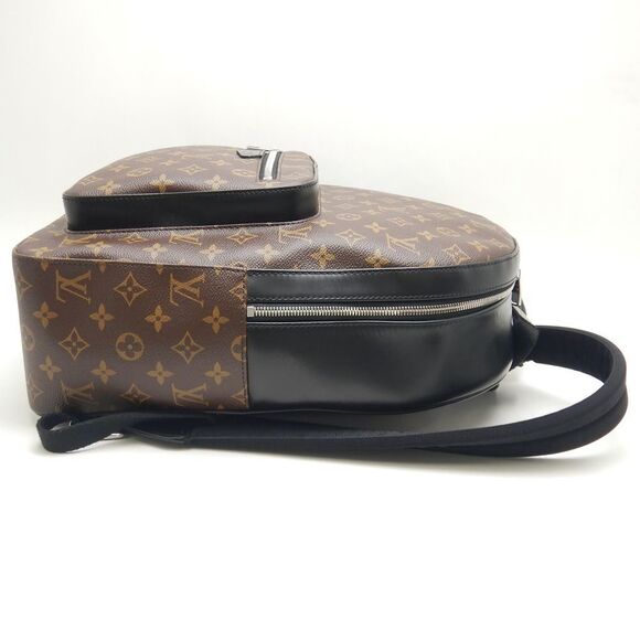 Louis Vuitton Josh NV Rucksack Backpack Monogram Macassar Brown - Picture 4 of 8